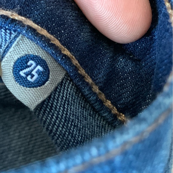 Citizens of Humanity Dylan Drop Rise Cropped jeans size 25 - Picture 8 of 8